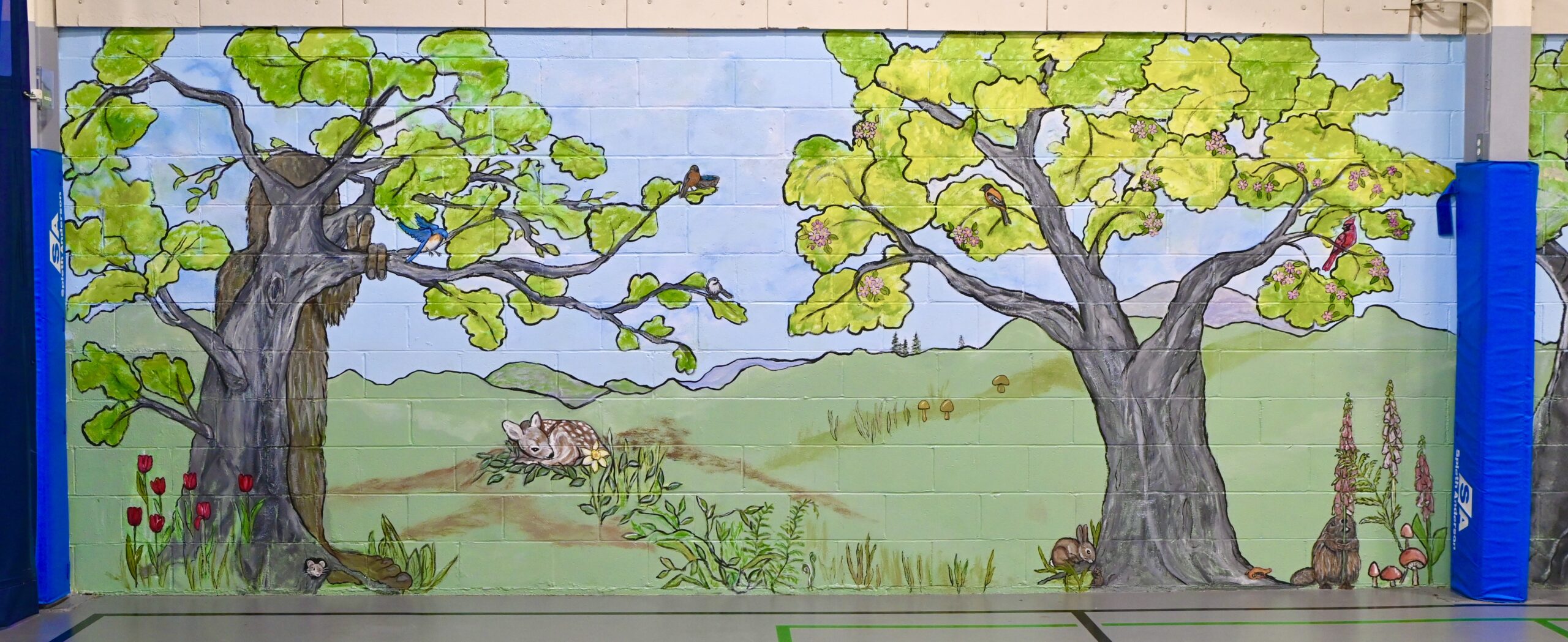 Mural created at Sheffield YWCA News, Sports, Jobs Times Observer